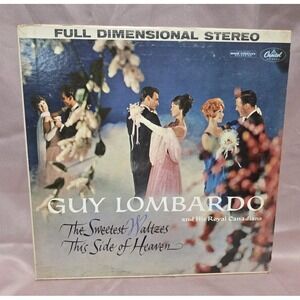 GUY LOMBARDO - The Sweetest Waltzes This Side Of Heaven LP Vinyl 12" Record